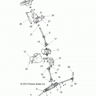 Z14ST1EAM/EAW/EAK/EAN/EFW RZR XP 1000 Steering, steering asm.