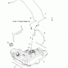 R13JT87AD/AL/9EAK/EAL/EAO/EAT/EAW/EAP RZR XP 900 EFI Топливный бак