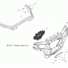 R12XE76AD/7EAB/EAO RZR 4 800 EFI Body, front bumper