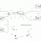 Z14VH76AC/AD/EAI/EAK/EAJ/EAL/EAW RZR 800 Brakes, brake lines and master cylinder