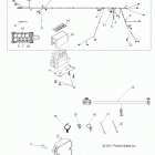 R12XE76AD/7EAB/EAO RZR 4 800 EFI Пучок проводов