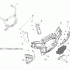 Z14XT9EFX RZR 4 900 INTL Body, front bumper