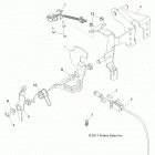 Z14XE7EAL/X RZR 4 800 Engine, throttle pedal