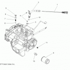 R11VH76/VY76 RZR 800 EFI/EPS ALL OPTIONS Engine, dipstick and oil filter