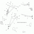 Z14XT9EFX RZR 4 900 INTL Suspension, front control arms