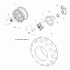 R11XH76AW/AZ/XY76AA RZR 4/EPS RGE Колеса перед