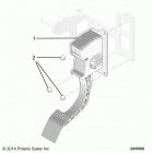 Z14ST1EAM/EAW/EAK/EAN/EFW RZR XP 1000 Engine, throttle pedal
