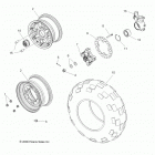 Z14VH76AC/AD/EAI/EAK/EAJ/EAL/EAW RZR 800 Колеса перед