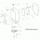A09VA17AA/AD RZR 170 Engine, cylinder head cover