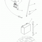 R12XE76AD/7EAB/EAO RZR 4 800 EFI Электрика,АКБ