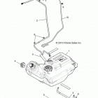Z14ST1EAM/EAW/EAK/EAN/EFW RZR XP 1000 Топливный бак