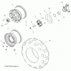 Z14VH76AC/AD/EAI/EAK/EAJ/EAL/EAW RZR 800 Колесо заднее