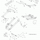 R11XY76FX RZR 4 INTL Suspension, rear control arms