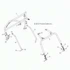 Z14VH76AC/AD/EAI/EAK/EAJ/EAL/EAW RZR 800 Chassis, cab frame and side bars