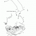 Z14JT9EFX RZR 900 INTL Топливный бак