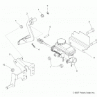 R08VH76AD/AG RZR 800 EFI Brake, pedal and master cylinder