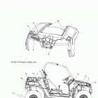 Z14VH76AC/AD/EAI/EAK/EAJ/EAL/EAW RZR 800 Кузов Наклейки