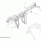 R11VH76/VY76 RZR 800 EFI/EPS ALL OPTIONS Body, rear bumper