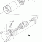 LT-F4WDX King Quad Стартер электрический