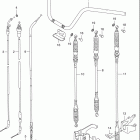 LT-F250 Quad Runner Руль -тросы