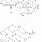LT-F4WDX King Quad Багажник