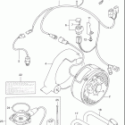 LT-F250 Quad Runner Cooling fan (optional)