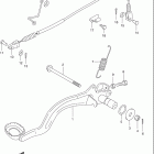 LT-F4WDX King Quad Задний тормоз