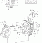 LT-F4WDX King Quad Головка цилиндра