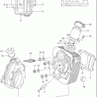 LT-F250 Quad Runner Головка цилиндра