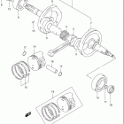 LT-F4WDX King Quad Коленвал