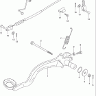 LT-F250 Quad Runner Задний тормоз