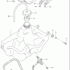 LT-F250 Quad Runner Топливный бак