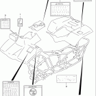 LT-F250 Quad Runner Наклейки