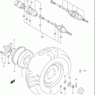 LT-F4WDX King Quad Front wheel (see note)
