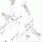 LT-4WD Quad Runner Задняя подвеска