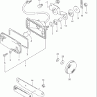 LT-F4WDX King Quad Задний фонарь