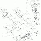 R12XE76AD/7EAB/EAO RZR 4 800 EFI Steering, steering asm.
