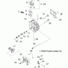 A09VA17AA/AD RZR 170 Головка цилиндра двигателя