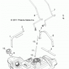 R12JT9EFX RZR XP INTL Топливный бак