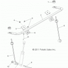 R12VH76AB/AD/AF/AH/AI/AJ/AM/EAB/EAS RZR 800 EFI/EPS Suspension, stabilizer bar, front