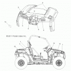 R12VE76FX/FI RZR S INTL/ISRAEL Кузов Наклейки