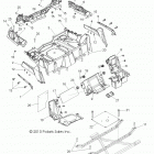 R12VH76AB/AD/AF/AH/AI/AJ/AM/EAB/EAS RZR 800 EFI/EPS Body, rear rack and fenders