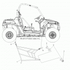 R11VH76/VY76 RZR 800 EFI/EPS ALL OPTIONS Body, side nets