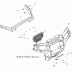 R11VM76FX RZR  S EPS INTL Body, front bumper