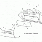 R11XH76AW/AZ/XY76AA RZR 4/EPS RGE Body, glovebox