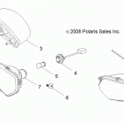 A09VA17AA/AD RZR 170 Electrical, headlights and taillights