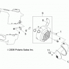 A09VA17AA/AD RZR 170 Engine, cooling
