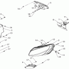 Dinli ATV 700 D Фары, фонари