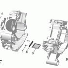 ATV 800 GUEPARD Система смазки ДВС