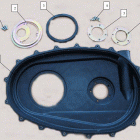 ATV 500 GT1 E20    SEAT,STRAP COVER  